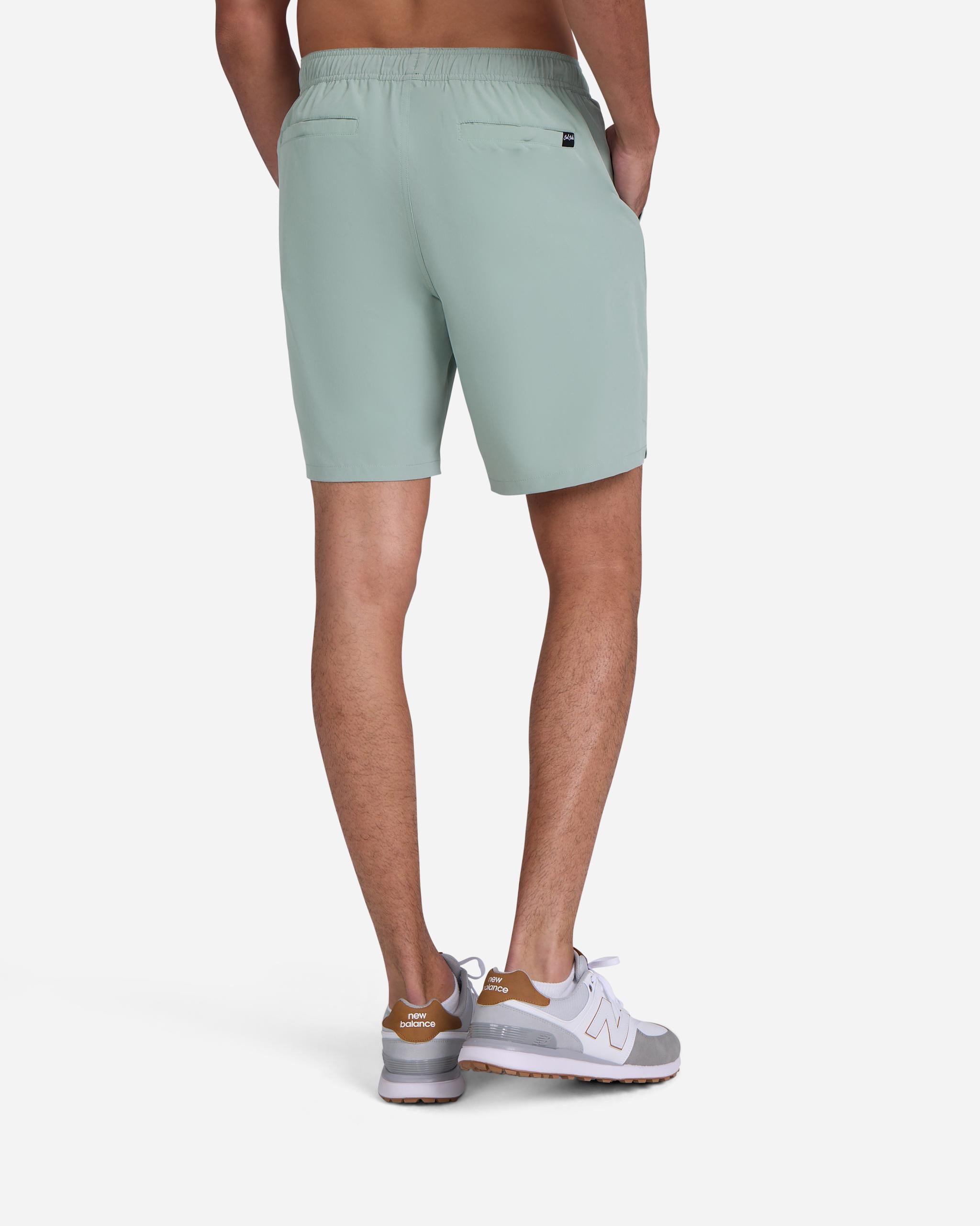 Active Short - Washed Sage-Men's Shorts-Bad Birdie