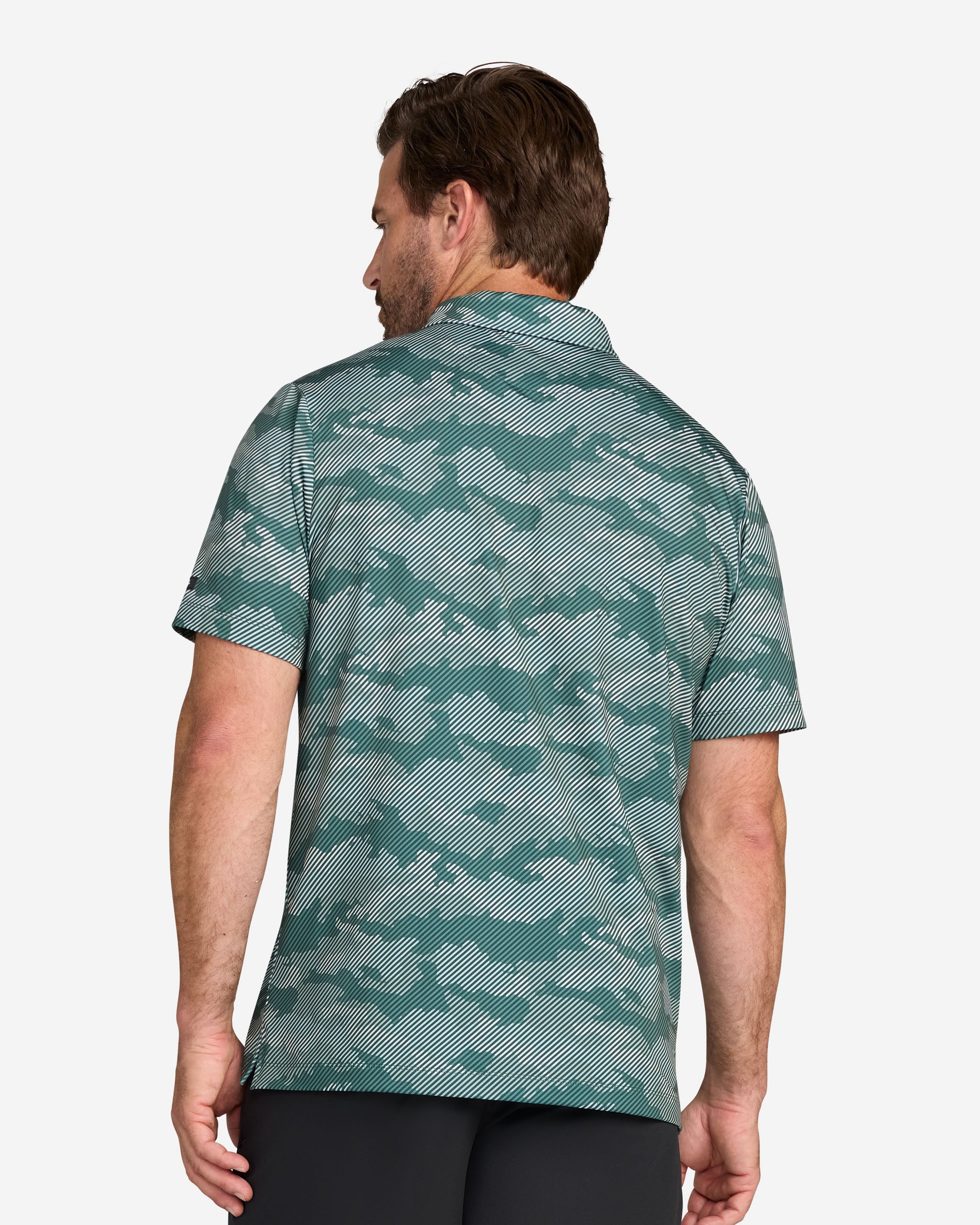 Frostbite - Washed Sage-Men's Polo-Bad Birdie