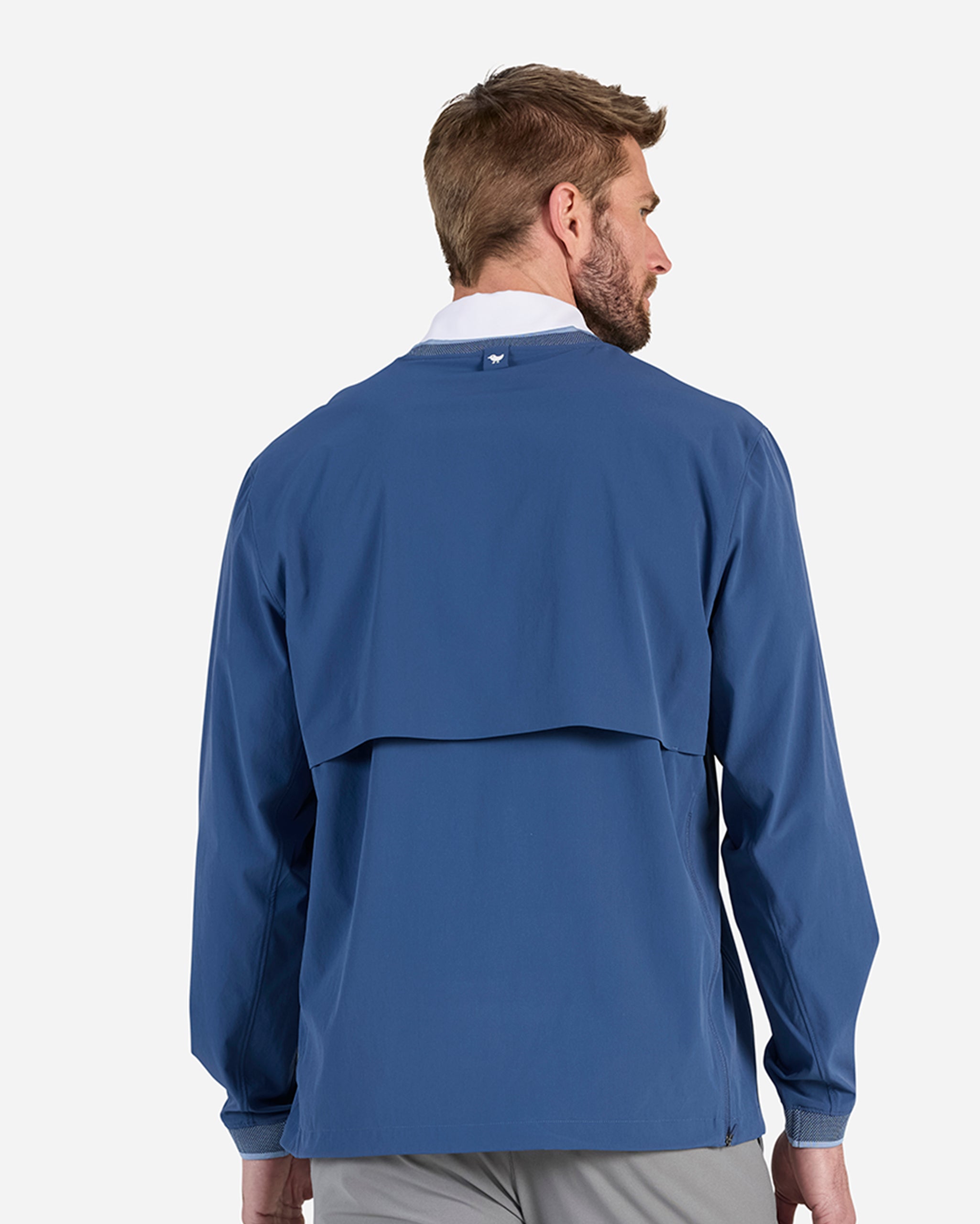 Kinetic Wind Pullover - Dusk Navy-Men's Jacket-Bad Birdie