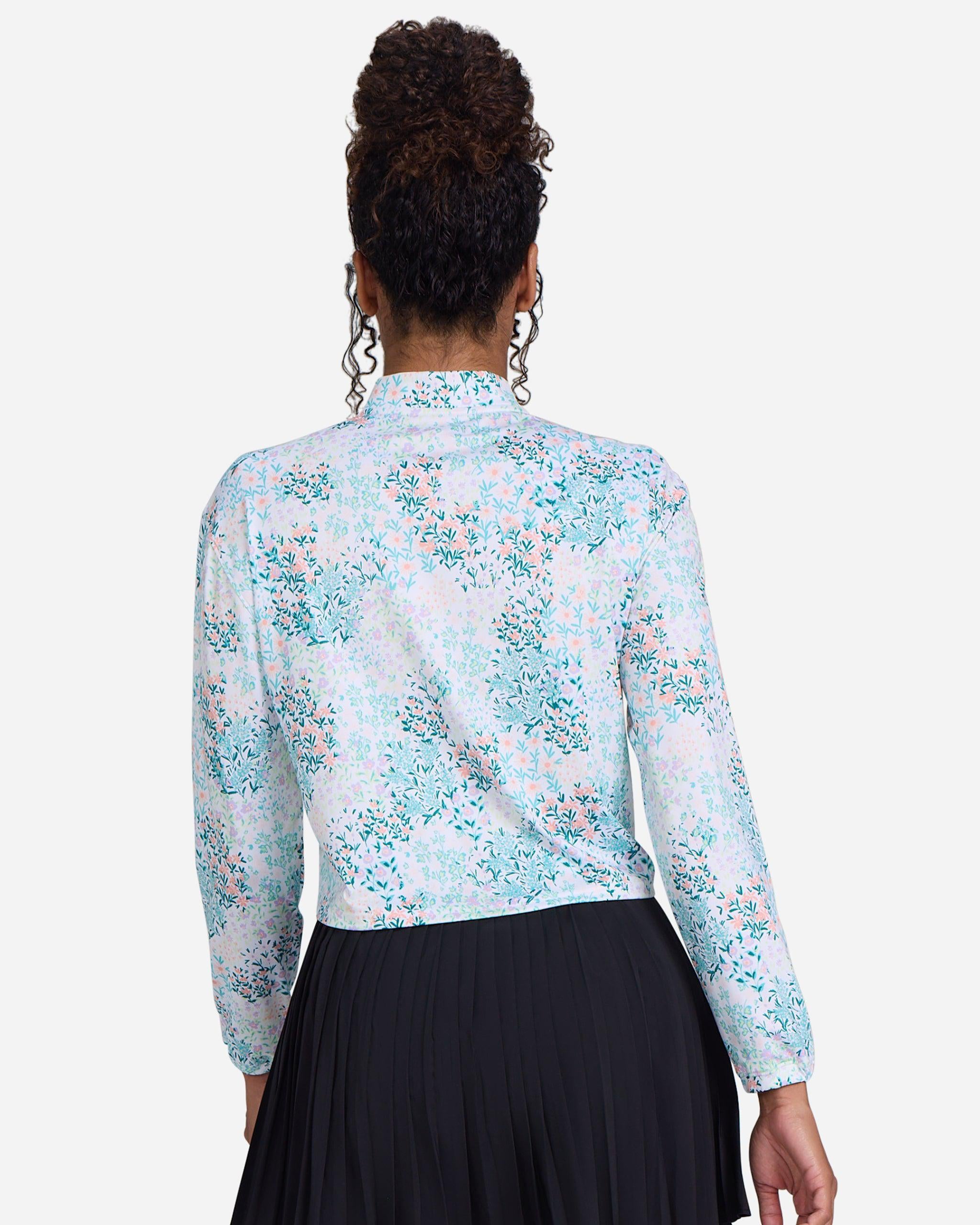 UV Quarterzip - Spring Has Sprung-Women's Quarterzip-Bad Birdie