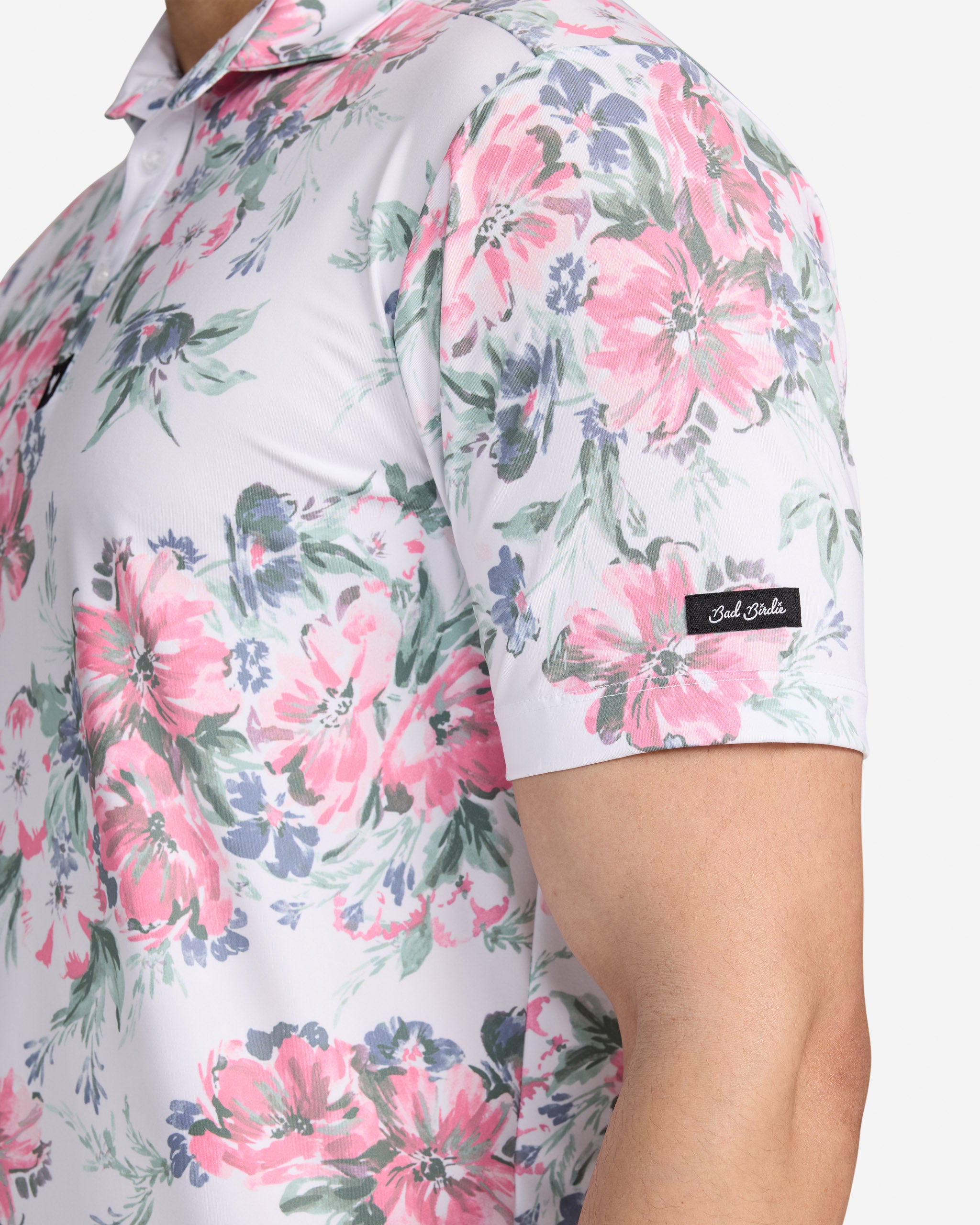 Spring Showers-Men's Polo-Bad Birdie