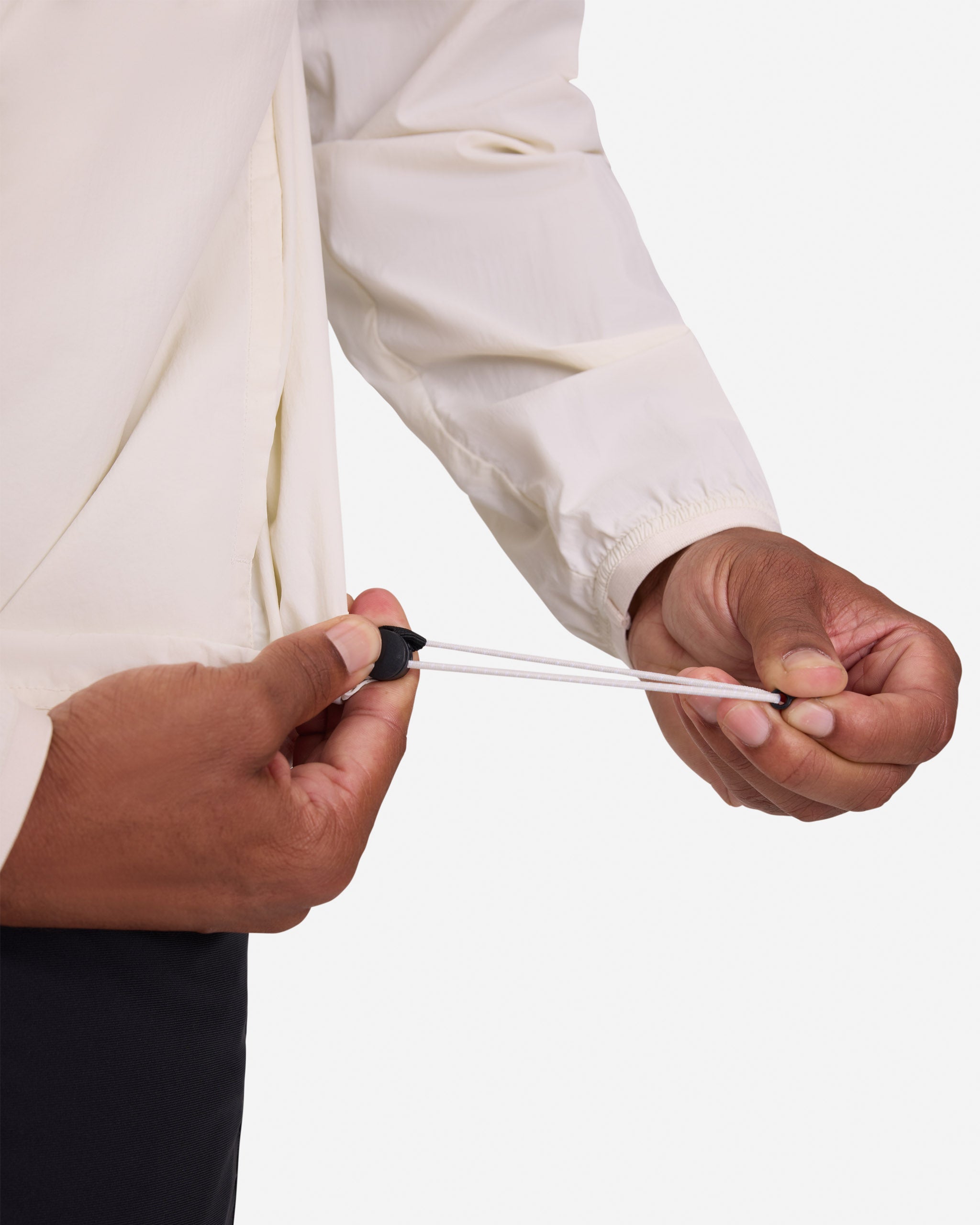 Vortex Windbreaker - White Onyx